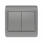 INTER DOUBLE ALLUMAGE GALAXY GRIS-CLAIR 10211GRC