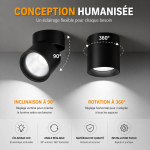 SPOT LED ROTATIF