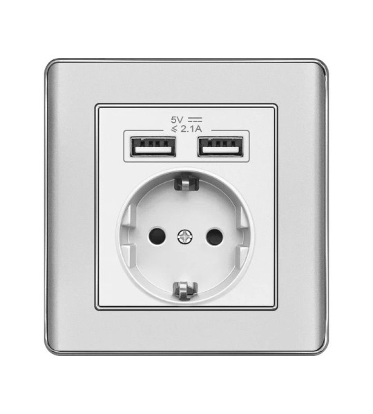 PRISE 2P + T + 2USB ENG V62 KTE