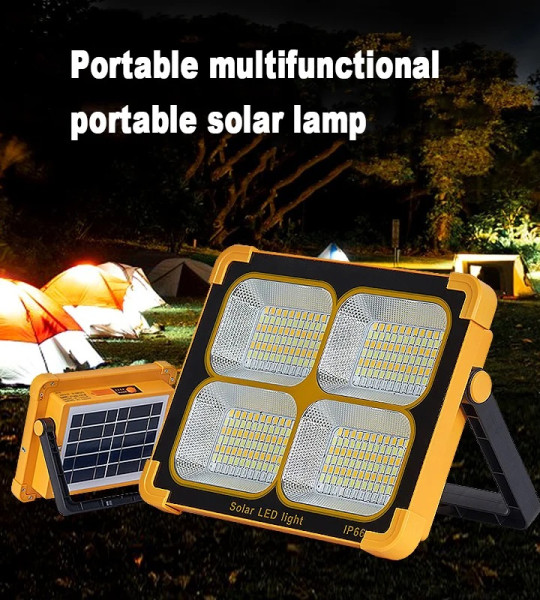 PROJECTEUR SOLAIRE RECHARGEABLE