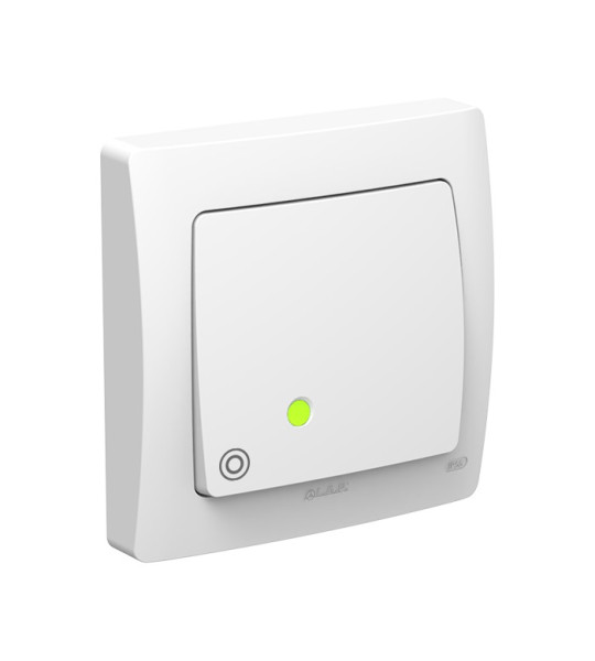 BOUTON POUSSOIR LAP AQUA-ENCASTRE BLANC ETANCHE 10428BL
